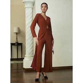 Metal Wire Party Elegant Jumpsuit