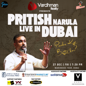 Pritish Narula Live in Dubai Comedy Events